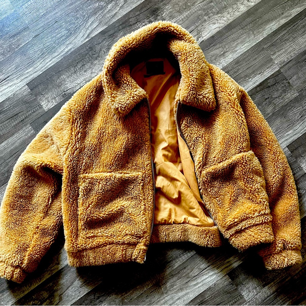 Tan Teddy Bear Coat